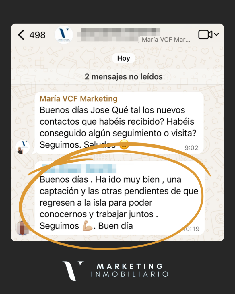 Testimonio captación de propietarios de cliente VCF Marketing Inmo. Testimonio de cliente de VCF Marketing Inmo. en Tenerife, nueva captación de propietario para vender su piso.